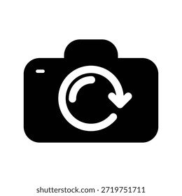 Icono de cámara ilustración Vector diseño Plantilla