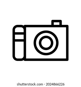 camera icon illustration vector graphic