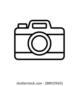 camera icon. camera icon illustration for website. Perfect use for web, pattern, design, icon, ui, ux, etc.