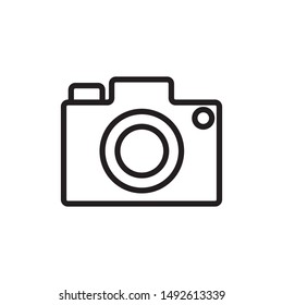 Camera Icon, Ilustration symbol - vector,Eps10.