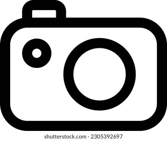 camera icon isolated background vector