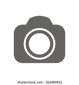 camera   icon,  isolated. Flat  design.