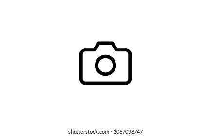 Camera icon isolated on background. Photography symbol modern, simple, vector, icon for website design, mobile app, ui. Vector Illustration 