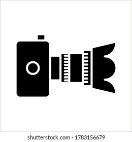 Camera Icon isolated on white background. Camera symbol for your web site design, logo.