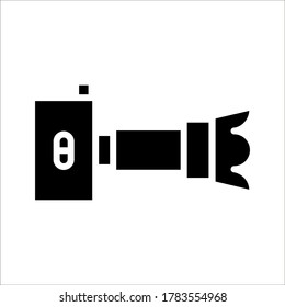 Camera Icon isolated on white background. Camera symbol for your web site design, logo.