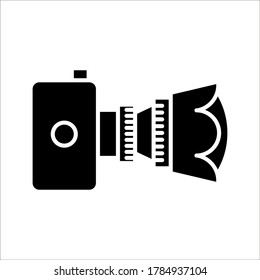 Camera Icon isolated on white background. Camera symbol for your web site design, logo.