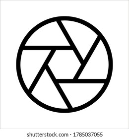 Icono de cámara aislado en fondo blanco. Símbolo de cámara para el diseño de su sitio web, logotipo.