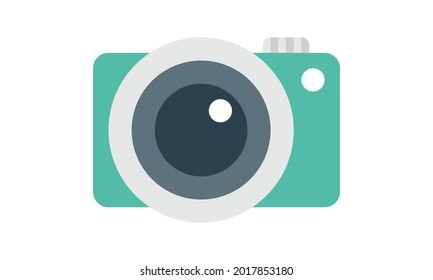 Icono de cámara aislado en fondo blanco. Símbolo de cámara. Icono de vector de cámara
