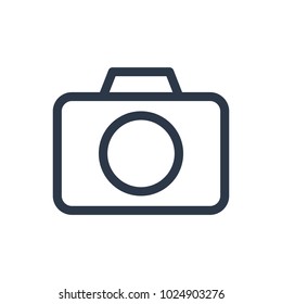 Camera icon. Isolated photography and camera icon line style. Premium quality vector symbol drawing concept for your logo web mobile app UI design.