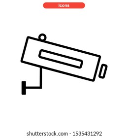 camera icon isolated sign symbol vector illustration - high quality black style vector icons
