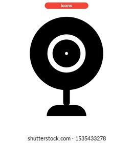 camera icon isolated sign symbol vector illustration - high quality black style vector icons
