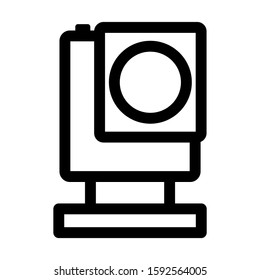 camera icon isolated sign symbol vector illustration - high quality black style vector icons
