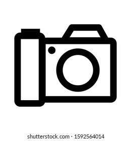 camera icon isolated sign symbol vector illustration - high quality black style vector icons
