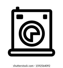 camera icon isolated sign symbol vector illustration - high quality black style vector icons
