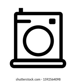 camera icon isolated sign symbol vector illustration - high quality black style vector icons
