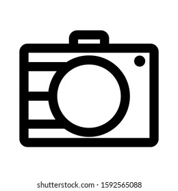 camera icon isolated sign symbol vector illustration - high quality black style vector icons
