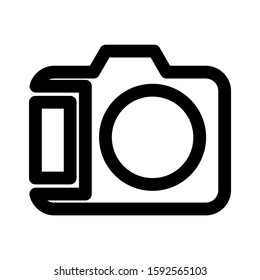 camera icon isolated sign symbol vector illustration - high quality black style vector icons
