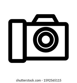 camera icon isolated sign symbol vector illustration - high quality black style vector icons

