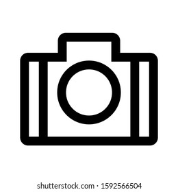camera icon isolated sign symbol vector illustration - high quality black style vector icons
