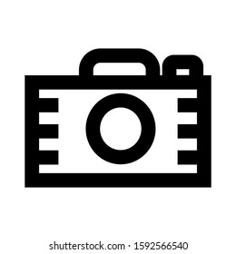 camera icon isolated sign symbol vector illustration - high quality black style vector icons
