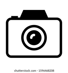 camera icon isolated sign symbol vector illustration - high quality black style vector icons
