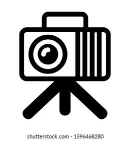 camera icon isolated sign symbol vector illustration - high quality black style vector icons
