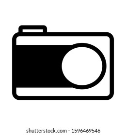 camera icon isolated sign symbol vector illustration - high quality black style vector icons
