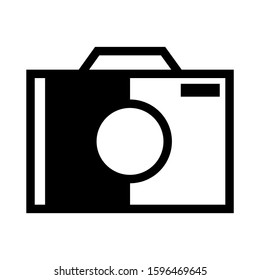 camera icon isolated sign symbol vector illustration - high quality black style vector icons
