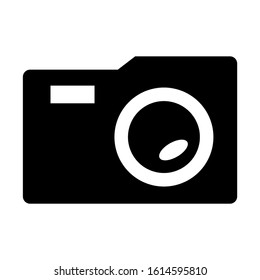 camera icon isolated sign symbol vector illustration - high quality black style vector icons
