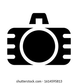 camera icon isolated sign symbol vector illustration - high quality black style vector icons
