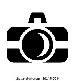 camera icon isolated sign symbol vector illustration - high quality black style vector icons
