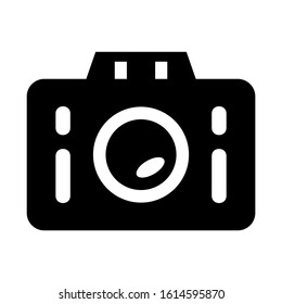 camera icon isolated sign symbol vector illustration - high quality black style vector icons
