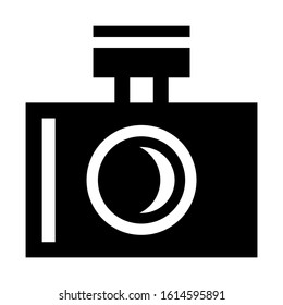 camera icon isolated sign symbol vector illustration - high quality black style vector icons
