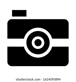 camera icon isolated sign symbol vector illustration - high quality black style vector icons
