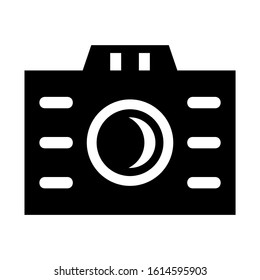 camera icon isolated sign symbol vector illustration - high quality black style vector icons
