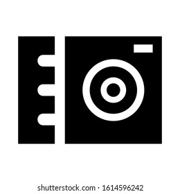 camera icon isolated sign symbol vector illustration - high quality black style vector icons
