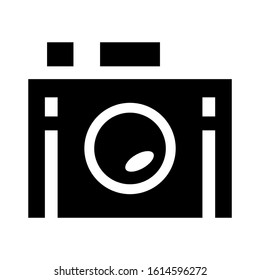 camera icon isolated sign symbol vector illustration - high quality black style vector icons
