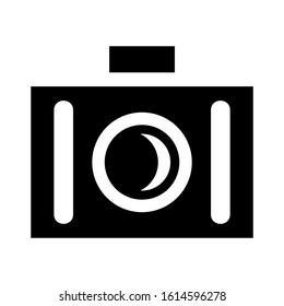 camera icon isolated sign symbol vector illustration - high quality black style vector icons
