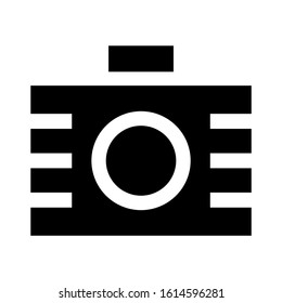 camera icon isolated sign symbol vector illustration - high quality black style vector icons
