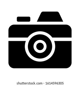 camera icon isolated sign symbol vector illustration - high quality black style vector icons
