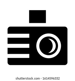 camera icon isolated sign symbol vector illustration - high quality black style vector icons
