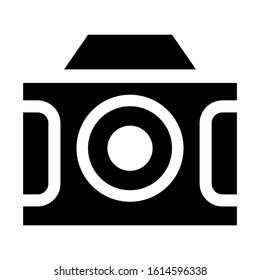 camera icon isolated sign symbol vector illustration - high quality black style vector icons
