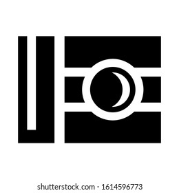 camera icon isolated sign symbol vector illustration - high quality black style vector icons
