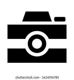 camera icon isolated sign symbol vector illustration - high quality black style vector icons
