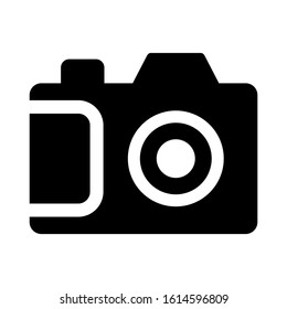 camera icon isolated sign symbol vector illustration - high quality black style vector icons
