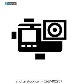 camera icon isolated sign symbol vector illustration - high quality black style vector icons
