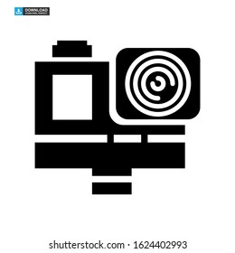 camera icon isolated sign symbol vector illustration - high quality black style vector icons
