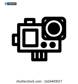 camera icon isolated sign symbol vector illustration - high quality black style vector icons
