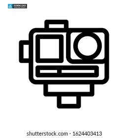 camera icon isolated sign symbol vector illustration - high quality black style vector icons
