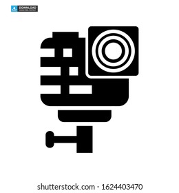 camera icon isolated sign symbol vector illustration - high quality black style vector icons

